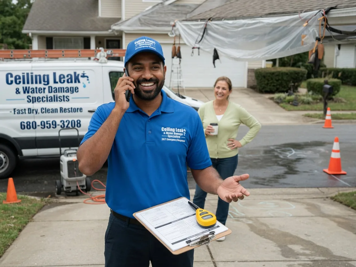 Ceiling Leak Cleanup Limestone, TN FAQs